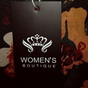 Floral dress with pokets